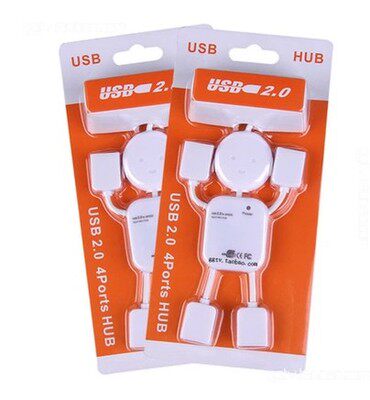 Small humanoid USB expansion HUB usb2 0-4 extension informant type HUB usb hub