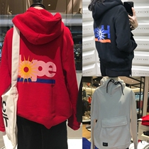 Hong Kong Chaoshop CHOCOOLATE 21 Autumn Winter Female Costume Letters Pocket Decoration Casual Lianhood 3680