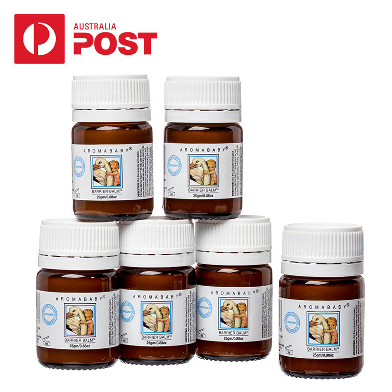 Aromababy 婴儿湿疹呵护膏礼包25gm*6瓶 有机天然套装 澳洲直邮