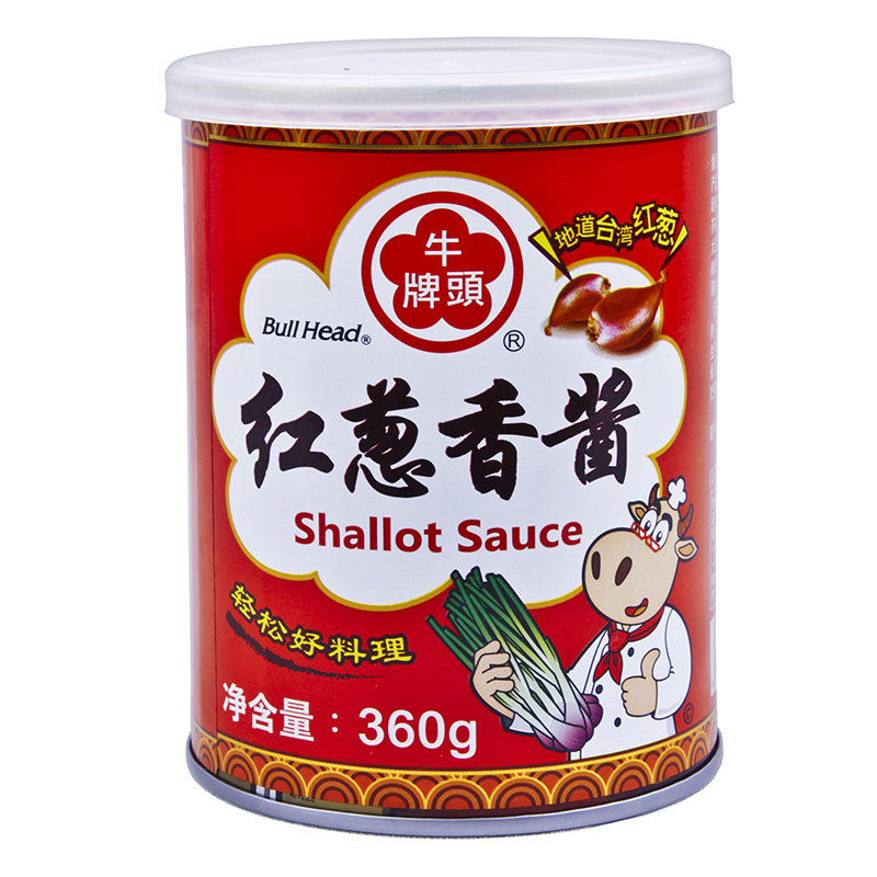 【天猫超市】中国台湾进口 牛头牌紅葱香酱 360g/罐 来自台湾