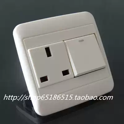 Stable WF-6N2 R7S1C two 2 Position 86 type British standard with switch wall panel industrial power socket