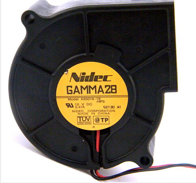 Spot Japan NIDEC A35016-16 7530 12V 0 41A Projector Blower Turbo Fan