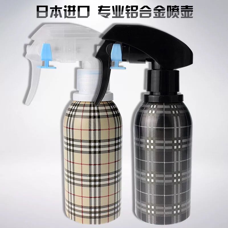 Spray Pot Beauty Hair Specialty Aluminum Spray Pot Hairdresser Special Cut Hair Hand Press Style Small Nebulizer Gardening Sprinkling Watering Pot