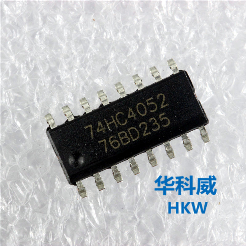 The 74HC4052D 74HC4052D HCF4052 HCF4052 CD4052 HEF4052BT SOP16 SOP16 can be photographed directly