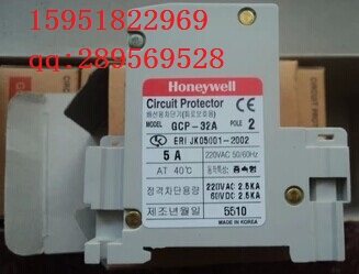 Honeywell circuit breaker GCP-32AGCP-31AGCP-33A Honey warranty for 1 year