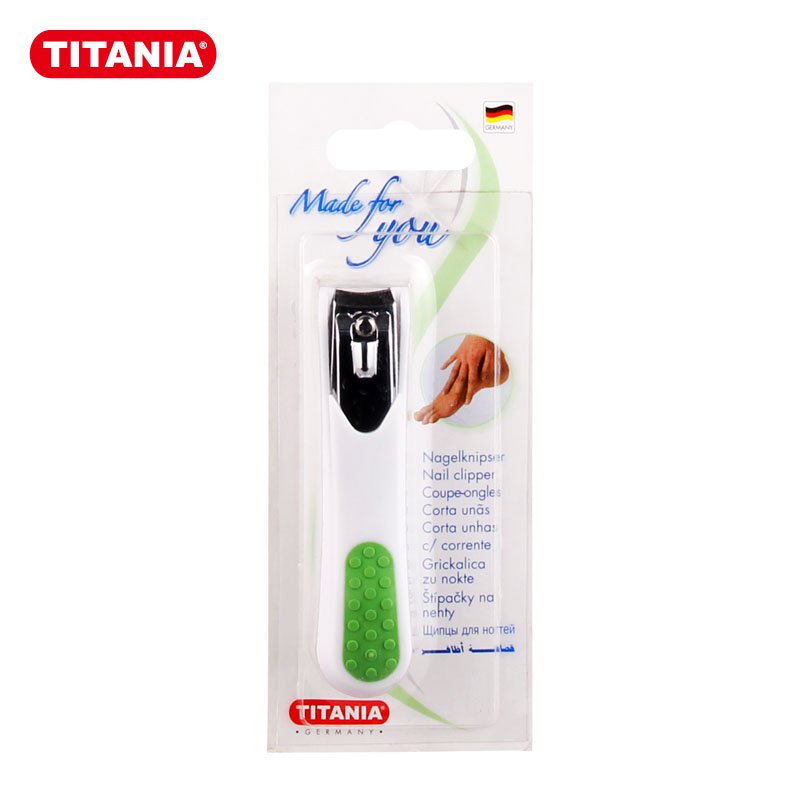德国原装TITANIA/泰雅炫彩指甲刀 指甲剪 修甲钳 美甲工具