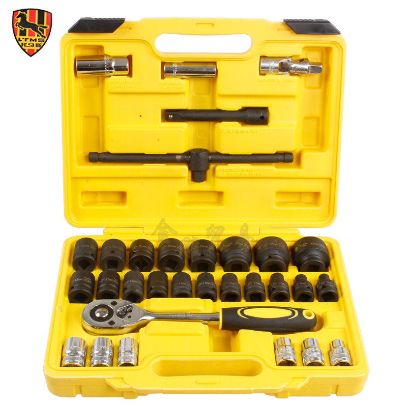 Thomas auto maintenance car repair tools 32-piece socket wrench combination socket tool ratchet wrench