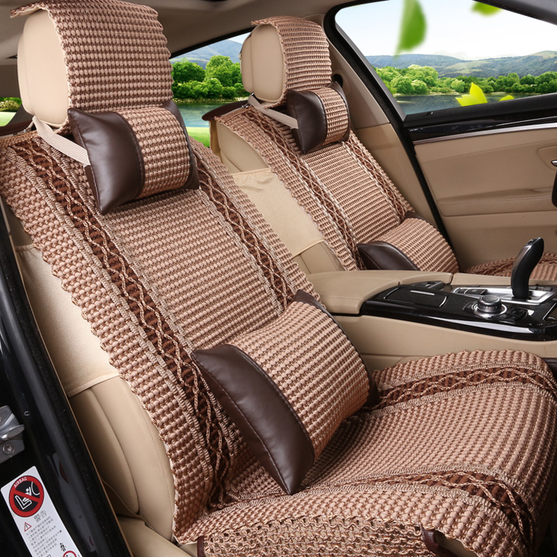 夏天汽车坐垫冰丝凉垫东风悦达起亚秀尔锐欧夏季专用全包座垫套