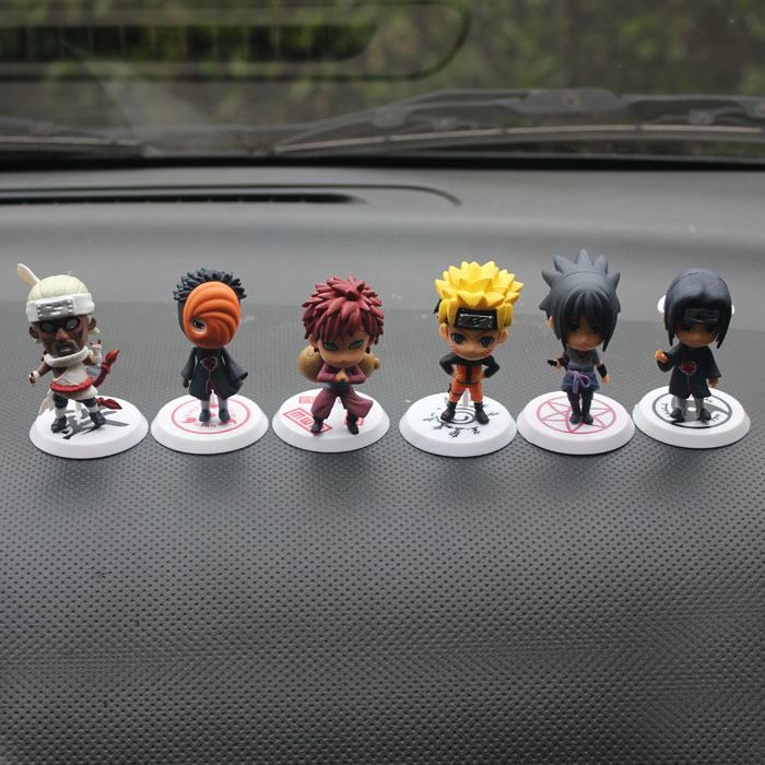 Car doll decoration Naruto Q version of the model model doll Naruto doll car jewelry ornaments