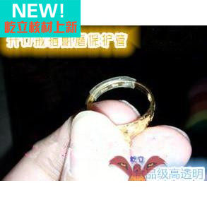 Imported open ring protection tube High transparent heat shrinkable tube Gold ring special tube 1mm2 3mm 4mm5