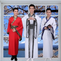 Ancient costume male Hanfu Minister Tang Dynasty scholar Jiangnan talent graduation class uniform swordsman swordsman stage performance costume female