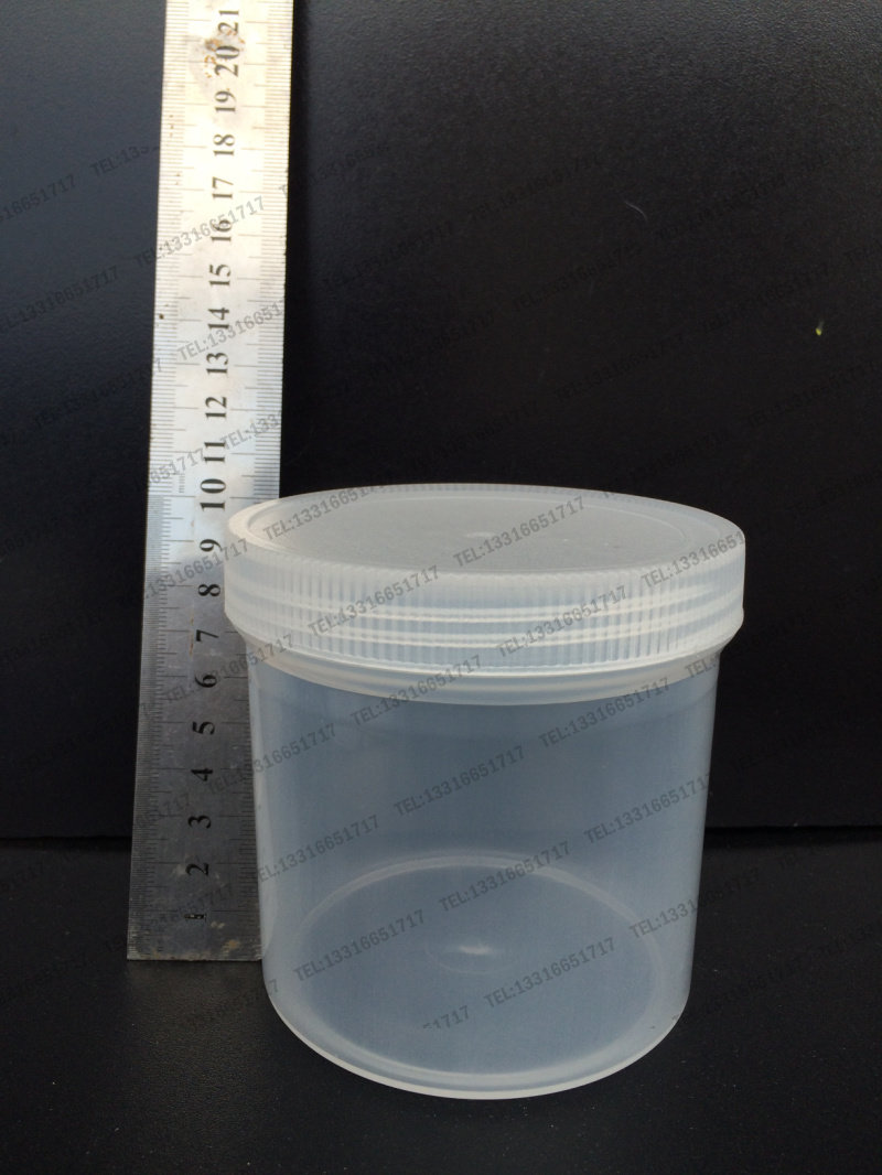 500ml 500毫升 500g 塑料直身瓶 直身罐 油墨瓶 分装瓶 透明 PP