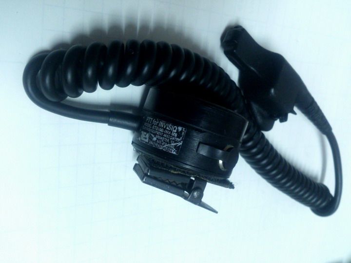 MotorolaXTS HT JT series genuine PTT fitting INVISIO ear drum ear communication