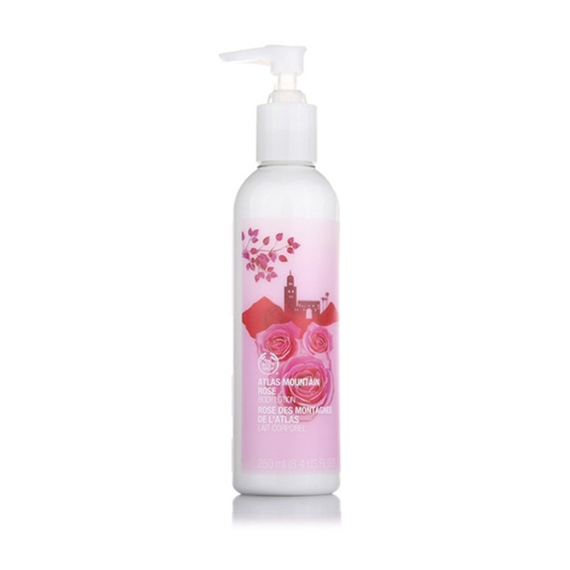 The body shop/美体小铺阿特拉斯山谷玫瑰香氛身体润肤乳液250ML