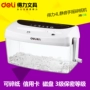 Shredder office home deli 9935 câm nhỏ cầm tay cầm tay máy tính để bàn dải shredder mini hướng dẫn sử dụng - Máy hủy tài liệu máy hủy tài liệu silicon ps610c