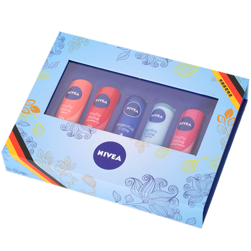 Nivea/妮维雅妮维雅水样护唇膏礼盒5支装