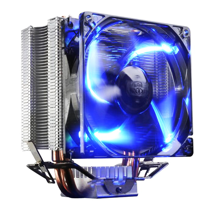 Overclocking three Red Sea Smart Edition CPU radiators led Blu-ray smart fan amdIntelCPU fan
