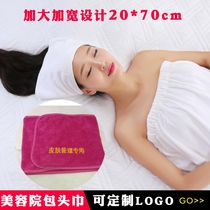 Beauty salon special turban shower cap dry hair cap custom LOGO dry hair cap super absorbent thickened dry hair towel