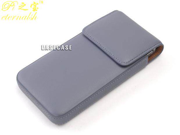 Blackberry KEYone mobile phone protective sheath headlayer real cow leather protective sleeve can be hung with waist leather cover tailored D3