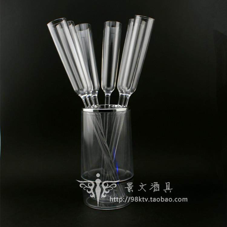 Jingwen wine furniture (acrylic beach cup whole set) acrylic base acrylic beach cup resistant to fall beach cup