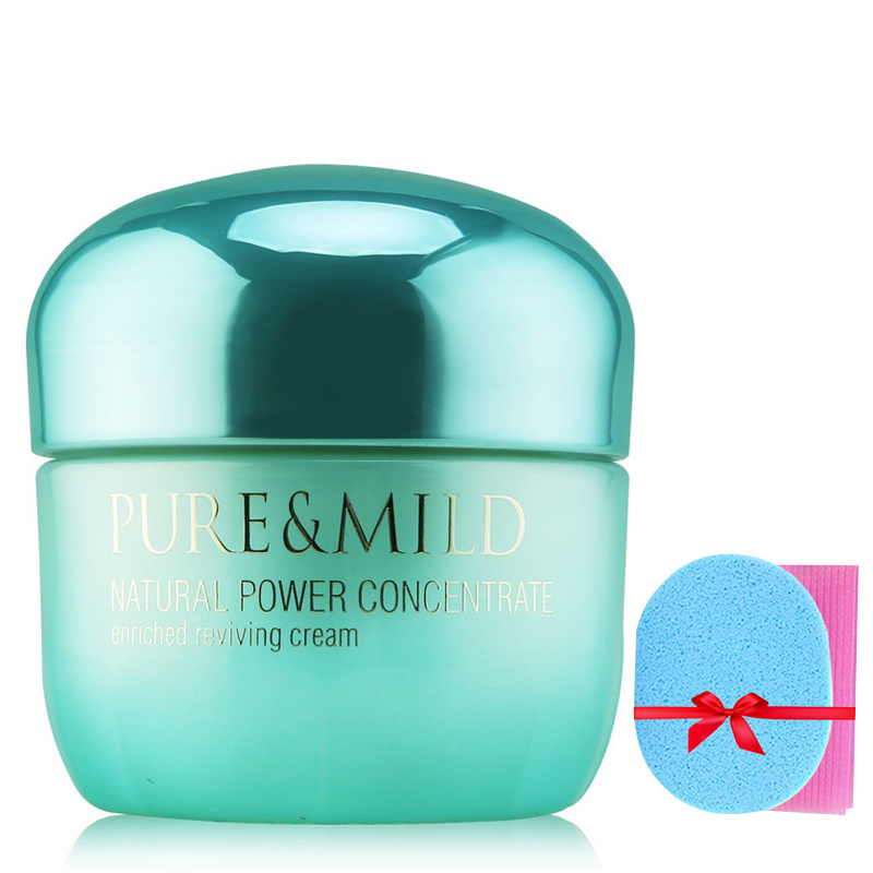 PURE＆MILD/泊美植物菁盈粹系列肌源恒润精华面霜50g正品保湿紧致