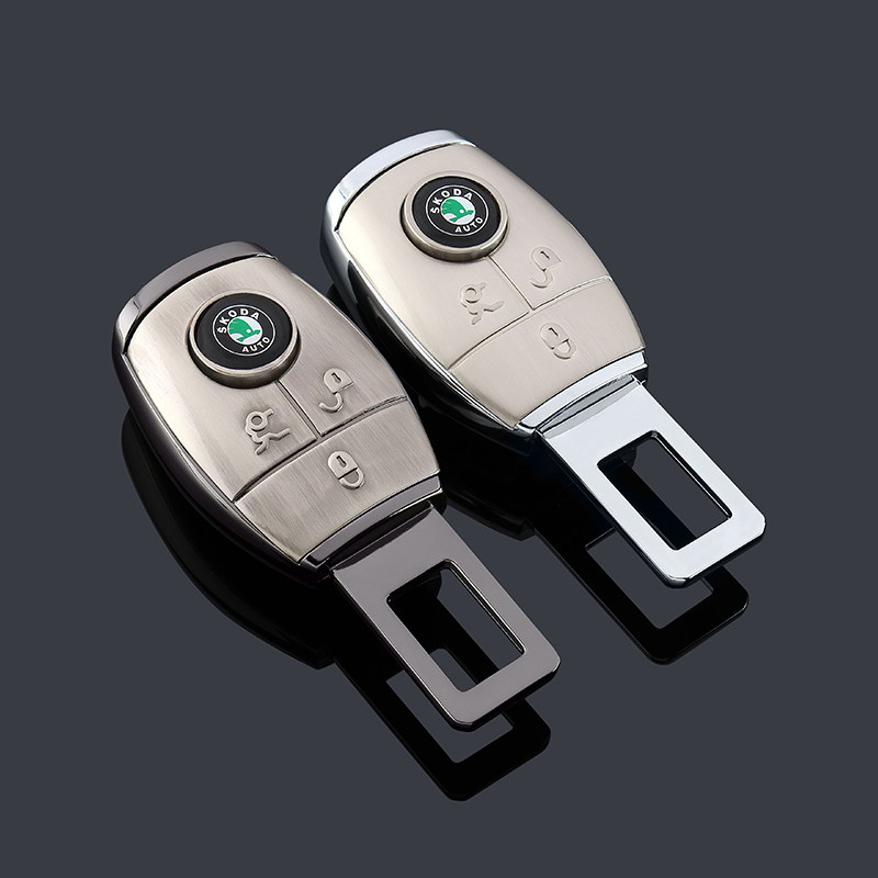 斯柯达明锐晶锐昊锐速派昕锐汽车安全带卡夹插销保险带卡扣延长器