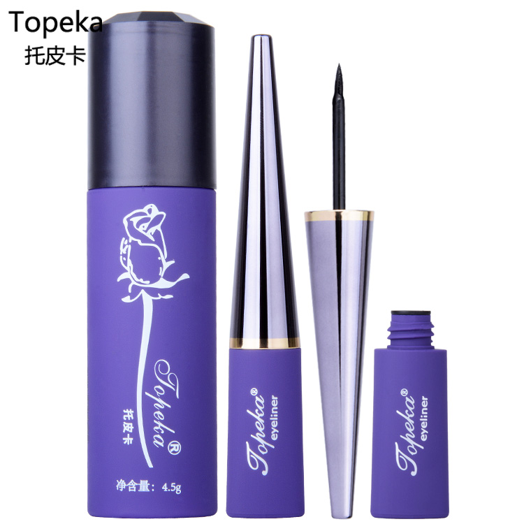 Trust Pickup moisturizing eye line liquid 4 5gTE3 Hard head lasting waterproof speed dry without fainting eye-line pen