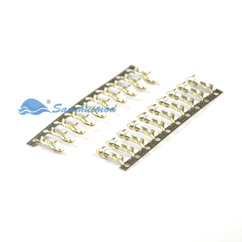 2510 heat dissipation fan mother terminal mother plug spring small black clip connector tinned small black clip (fit case)