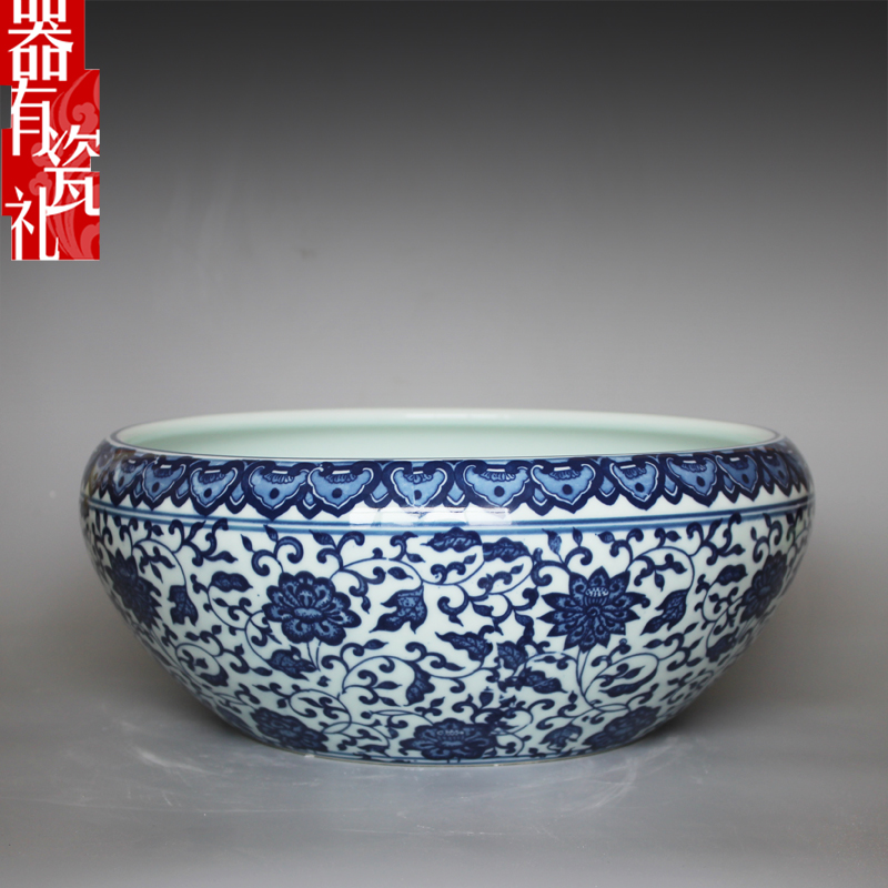 藍釉開片八方鉢 盆栽 多肉菖蒲盆栽 植木鉢 景德镇 装饰品 工艺品 置物 景德镇陶瓷器古典缠枝青花笔洗装饰瓷缸水仙花盆水浅大号乌龟鱼缸