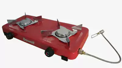 Mostly double-headed gas stove outdoor courtyard camping gas tank stove ND-6295