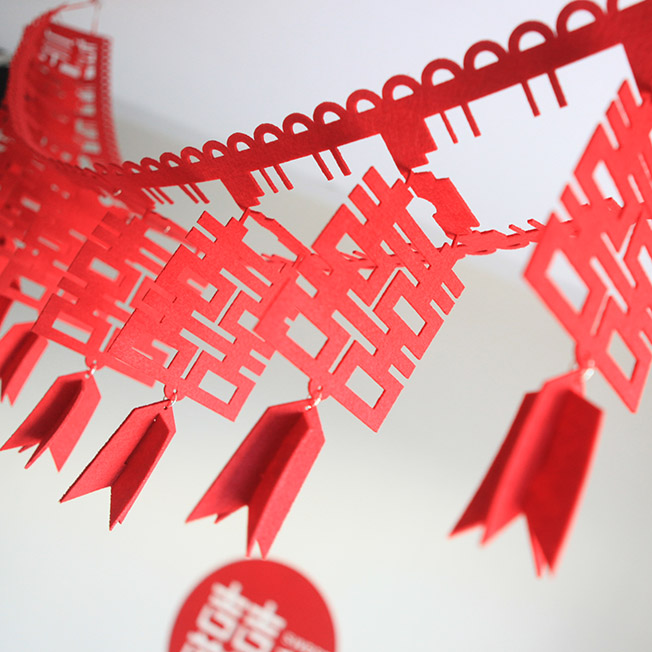 (Festive square) hanging ceiling Heinebridal Fancy Wedding Wedding Decoration Arrangement Thickened unwoven Heineword Rover