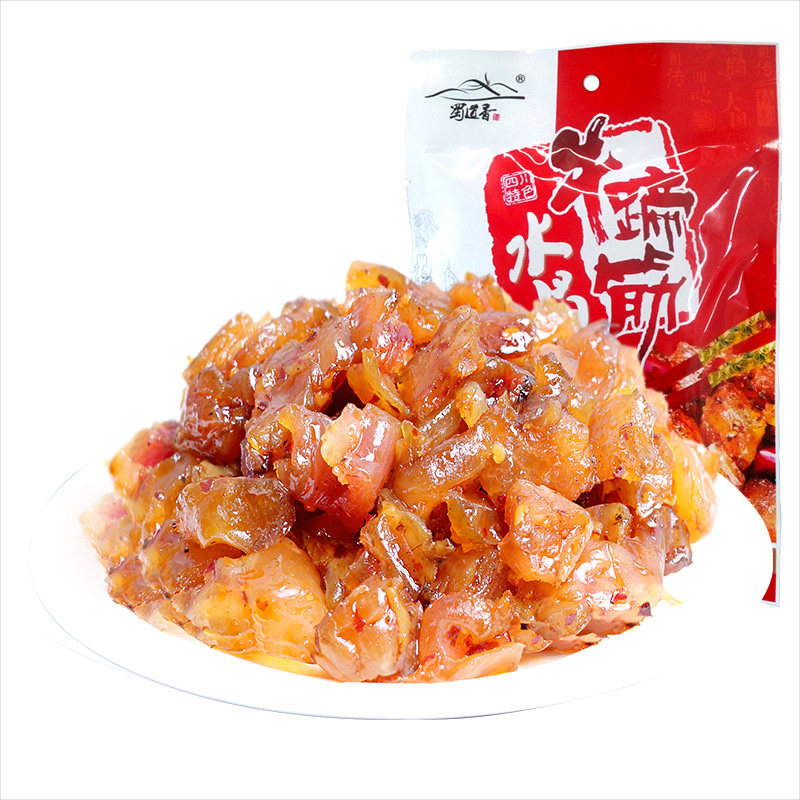 【天猫超市】蜀道香 麻辣牛蹄筋100g四川特产 牛筋 牛肉筋零食