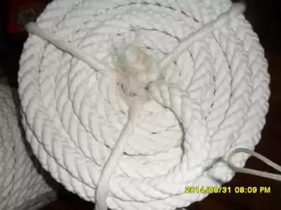 Cotton rope 2-50mmT C blended rope three or four eight strands pure hand cotton rope binding rope thickness cotton rope DIY decorative cotton rope