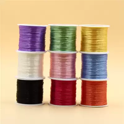 DIY handmade accessories elastic line wear crystal bead rope Bracelet beaded elastic rope rubber band