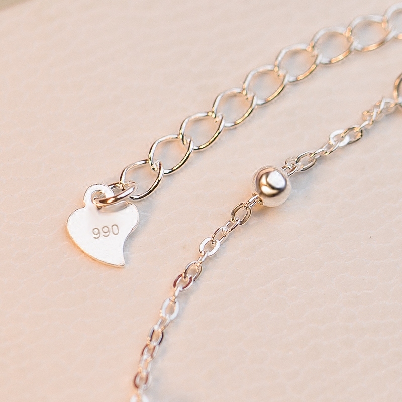 Bracelet de cheville Femme en Argenterie - Ref 3104934 Image 5