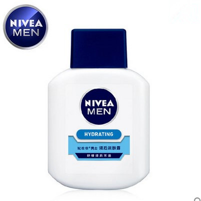 Nivea/妮维雅男士须后润肤露100ml 须后水 舒缓刺痛紧绷保湿补水