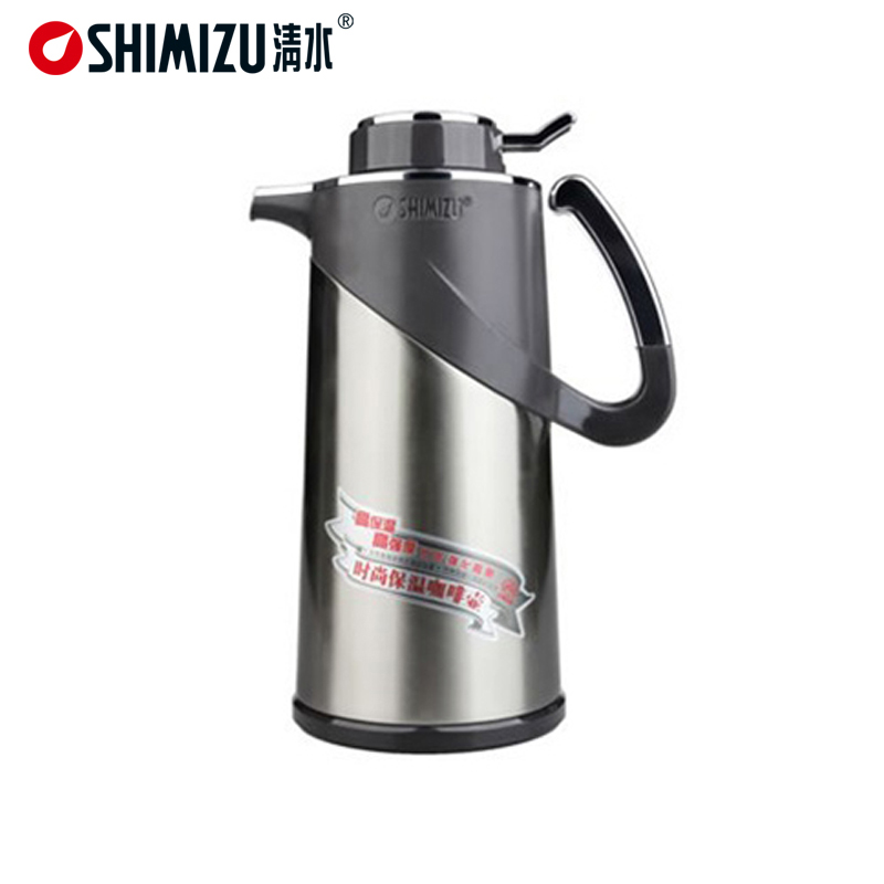 Shanghai clear water stainless steel insulation bottle kettle a stylish insulation coffee maker business insulation kettle SM-3224