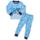 1 bộ đồ lót trẻ em Hàn Quốc set đồ cotton cho bé trai mùa thu quần áo bằng vải cotton cho bé trai lớn bé 0-5-8 Quần áo lót