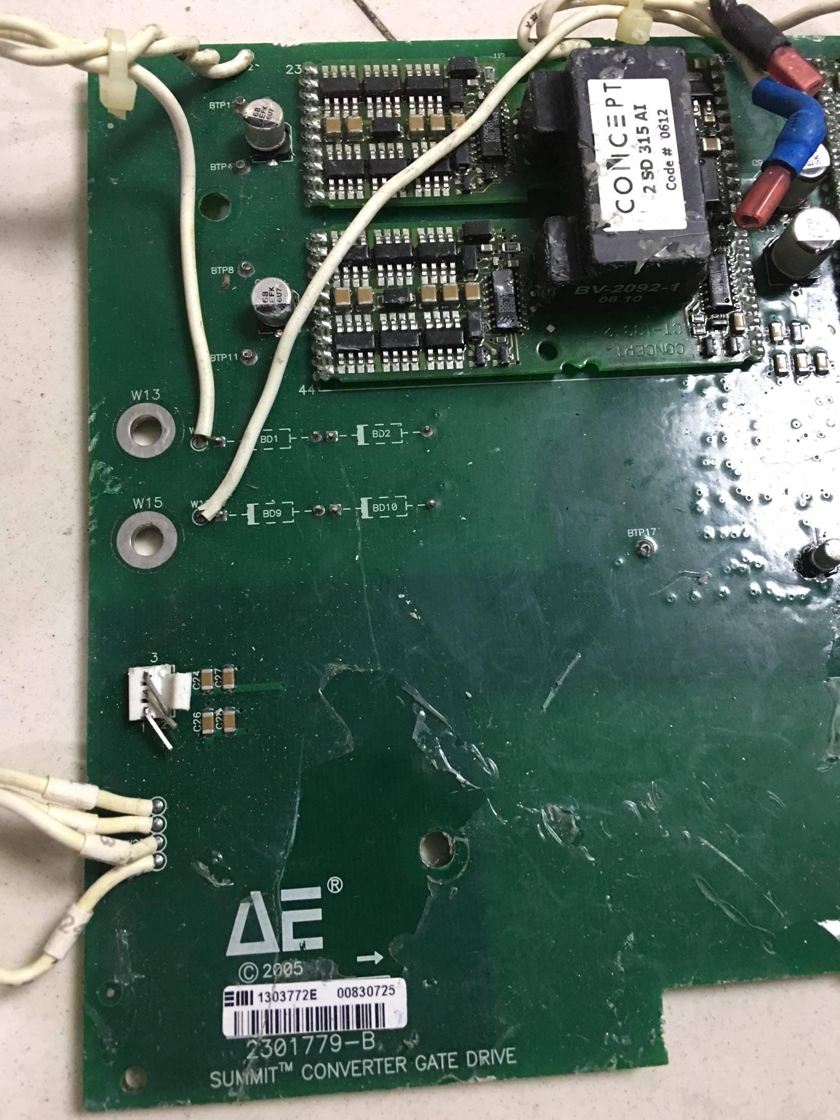 1303772E 2301779-B RF power board AE