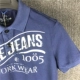 Bán mã bị hỏng ABLE JEANS nam mùa hè POLO áo sơ mi tay áo ngắn tay thoải mái tuổi trẻ in áo Polo