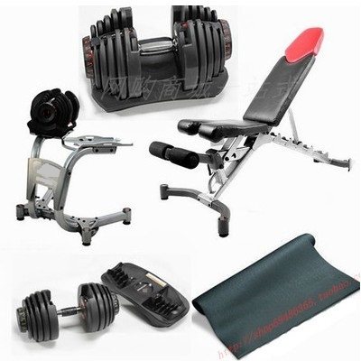 Dumbbell Men's home fitness equipment arm muscle environmental protection intelligent automatic adjustable dumbbell rack