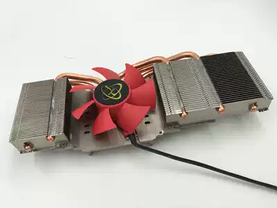 Modified radiator 5 heat pipe graphics card radiator 53MM copper bottom