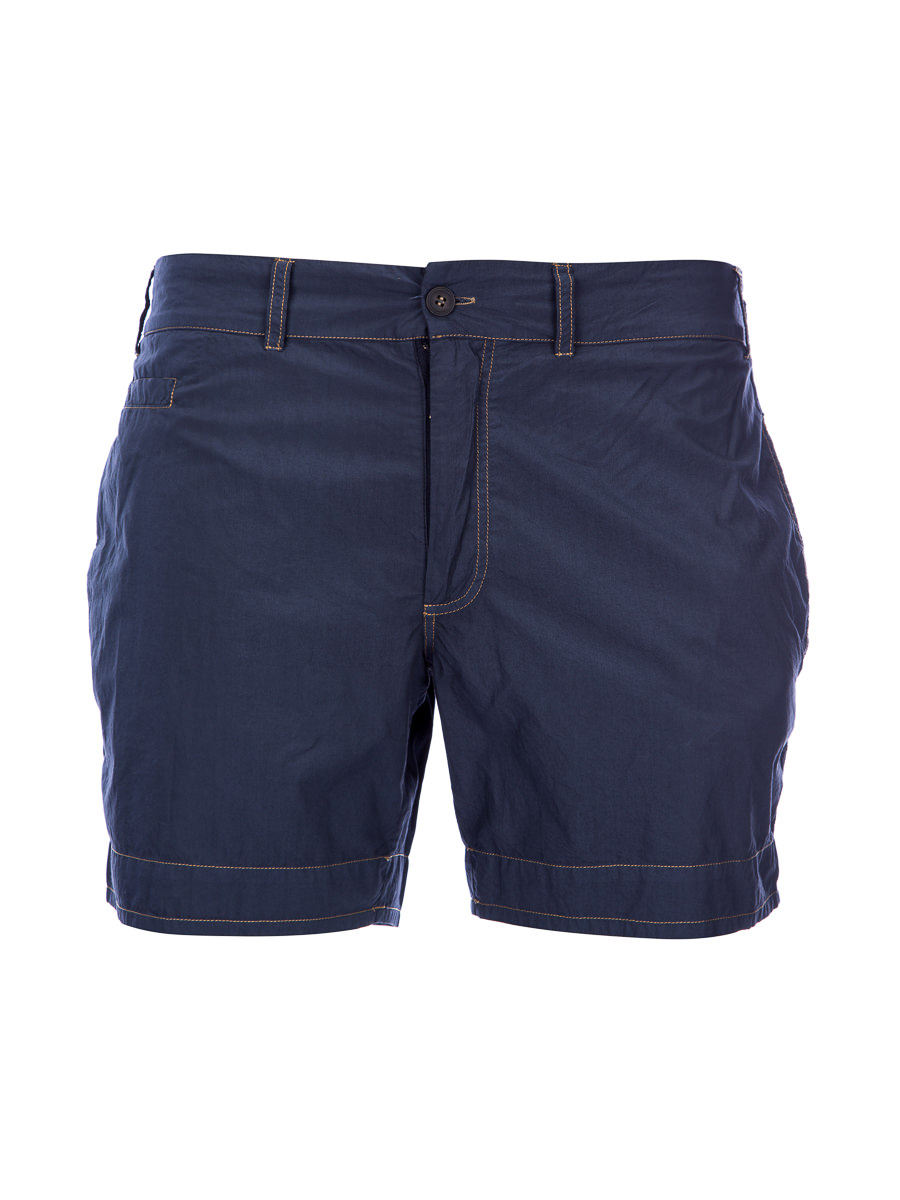 Dolce&Gabbana 蓝色饰衍线刺绣短裤