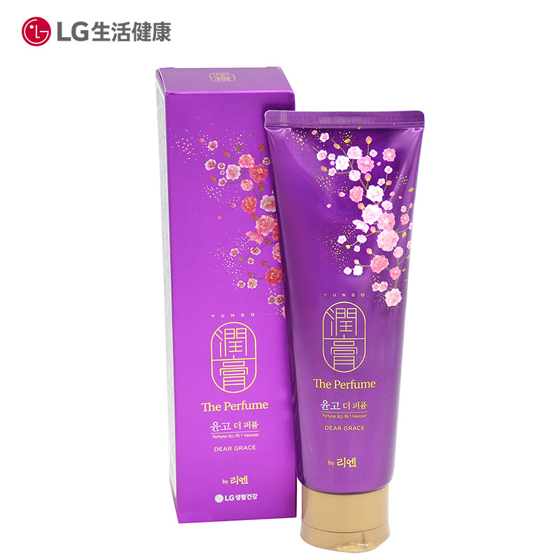 LG生活健康 韩国进口 炫淡香水洗发水 250ml  持久芳香
