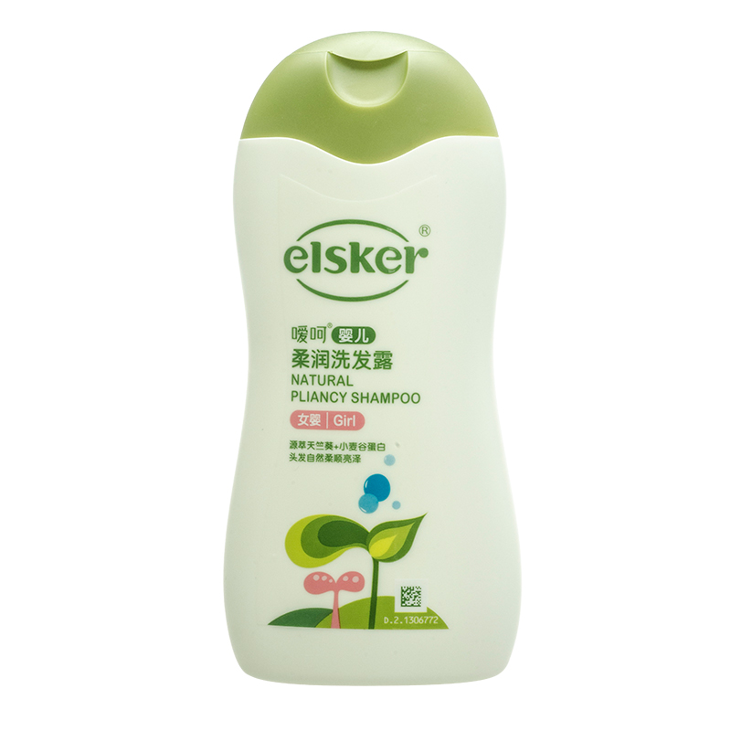 嗳呵柔润洗发露女婴258ml 嗳呵宝宝洗发露 宝宝洗护用品 女洗发露