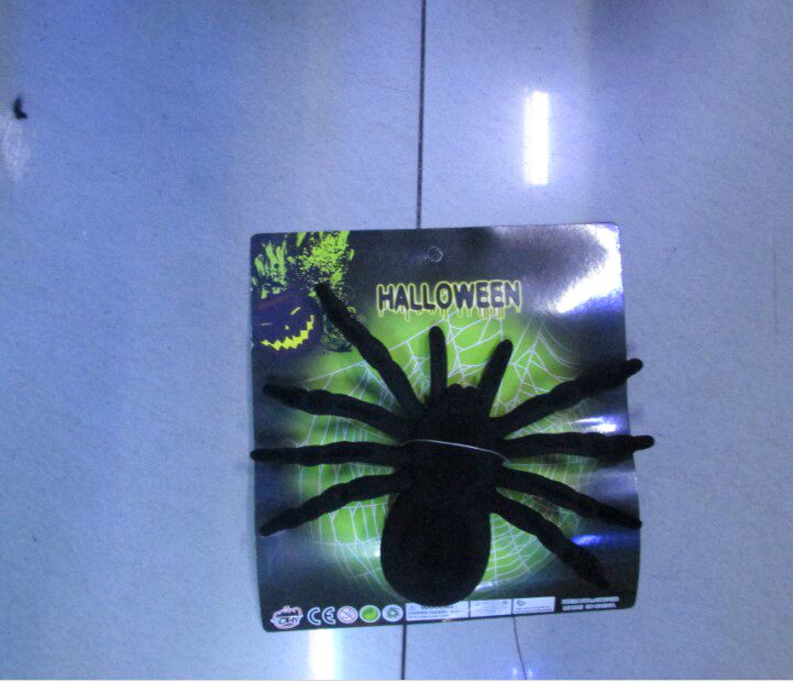 Halloween decoration ghost festival decoration whole person props scary bar KTV haunted house scene decoration black spider 5