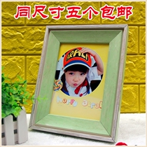 New environmentally friendly material 7 inch 8 inch 10 inch non solid wood bracket table childrens wedding photo studio photo frame hot sale