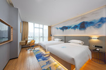  Liv Hotel (Pazhou Convention and Exhibition Center Chigang Subway Station Guangzhou Tower Branch)Liv Twin Room