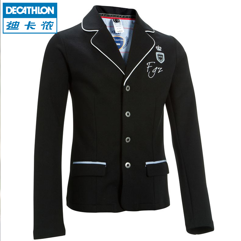 迪卡侬 青少年马术竞赛服 维护方便易穿脱 FOUGANZA