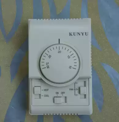 Johnson KUNYU-1 mechanical central air conditioning fan coil thermostat three-speed switch shock low price